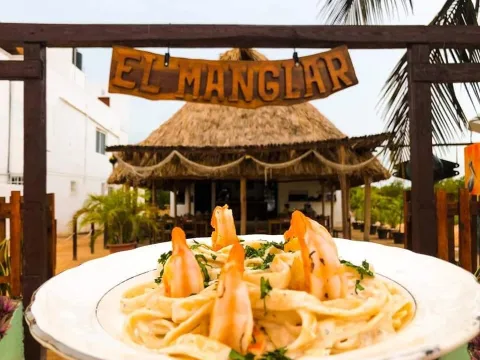 Preparación caldosa de camarones munchilla